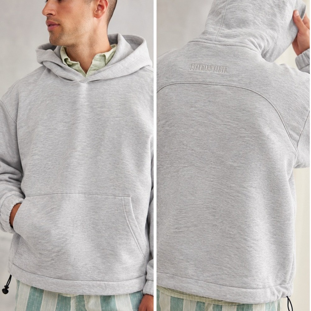Standard Cloth Jump Shot Sweatshirt in Gray Unisex Medium